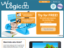 Tablet Screenshot of lalalogic.com